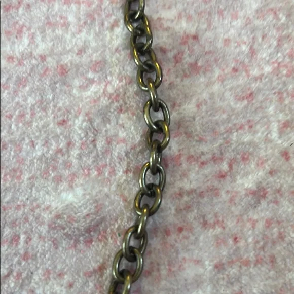 J. Crew Pink and Blue Iridescent Bead Necklace - Picture 8 of 10